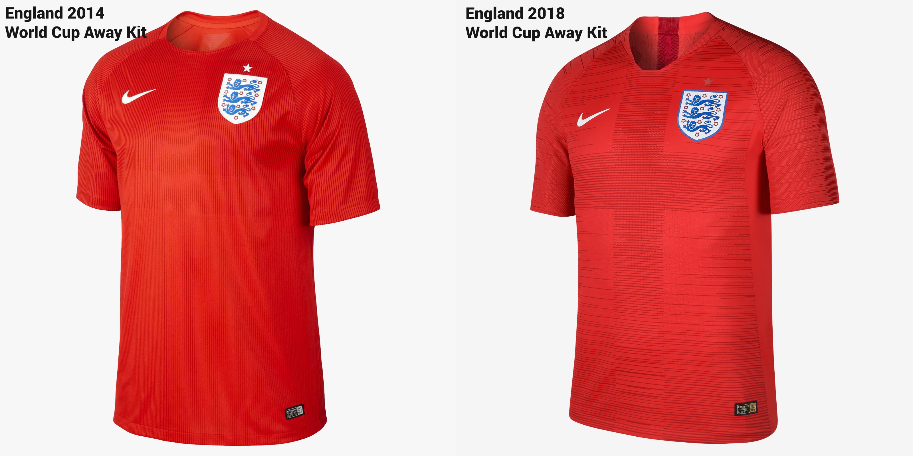 World Cup Kit England Football Jersey 2018 Away New England