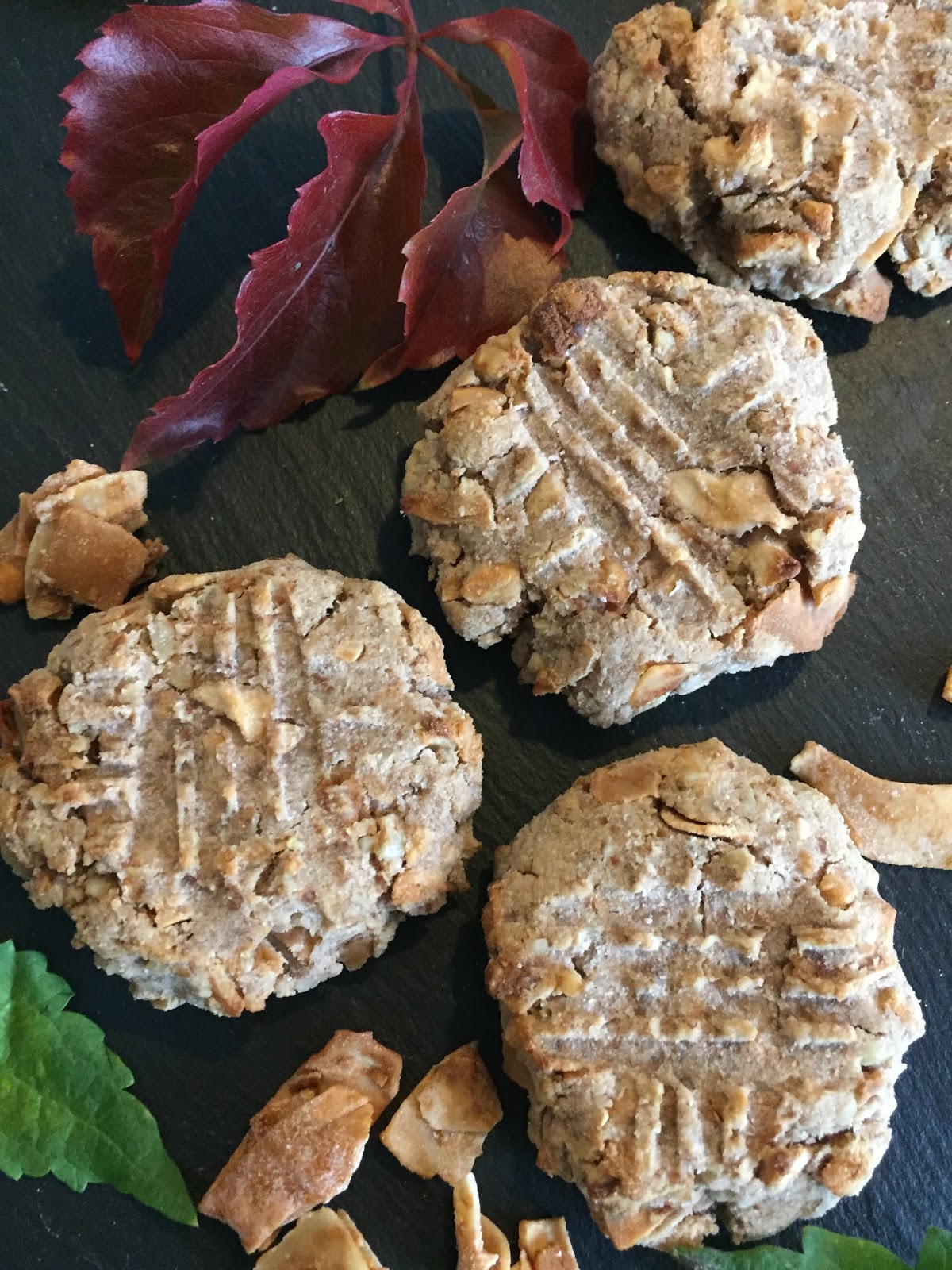 Kokos-Kekse #Rezept #glutenfrei #vegan