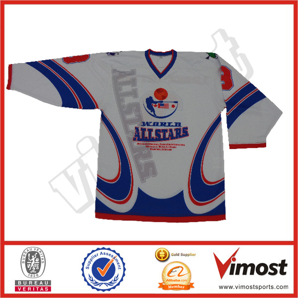 custom sublimate ice hockey shirts