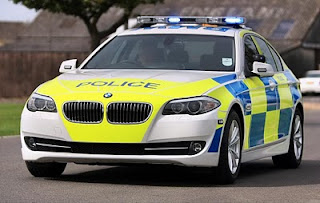 British Police Car BMW Images