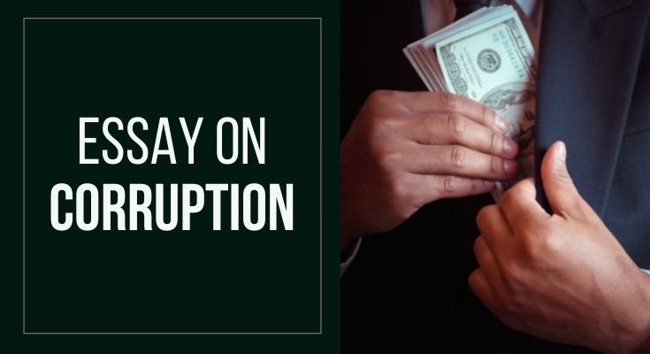 term paper of corruption