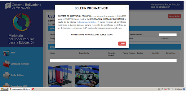 BOLETIN INFORMATIVO!!!: DIRECTOR DE INSTITUCIÓN EDUCATIVA BOLETIN INFORMATIVO!!!: DIRECTOR DE INSTITUCIÓN EDUCATIVA