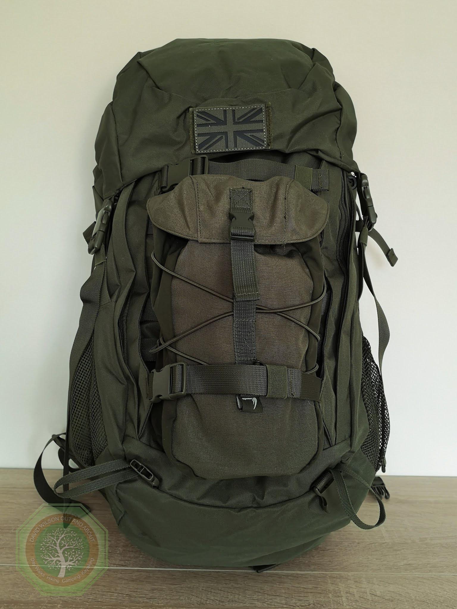 David Wilson, Out and About. Mardingtop 50L Backpack