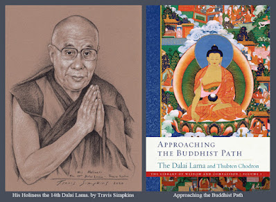 His Holiness the Dalai Lama. Tenzin Gyatso. Tibetan Buddhism. Approaching the Buddhist Path. by Travis Simpkins