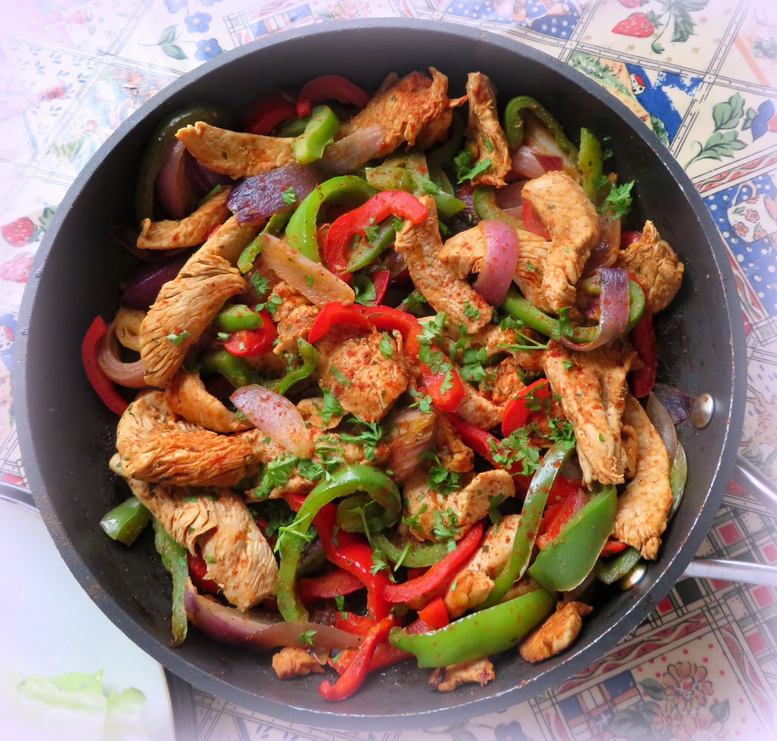 The English Kitchen Turkey Fajitas