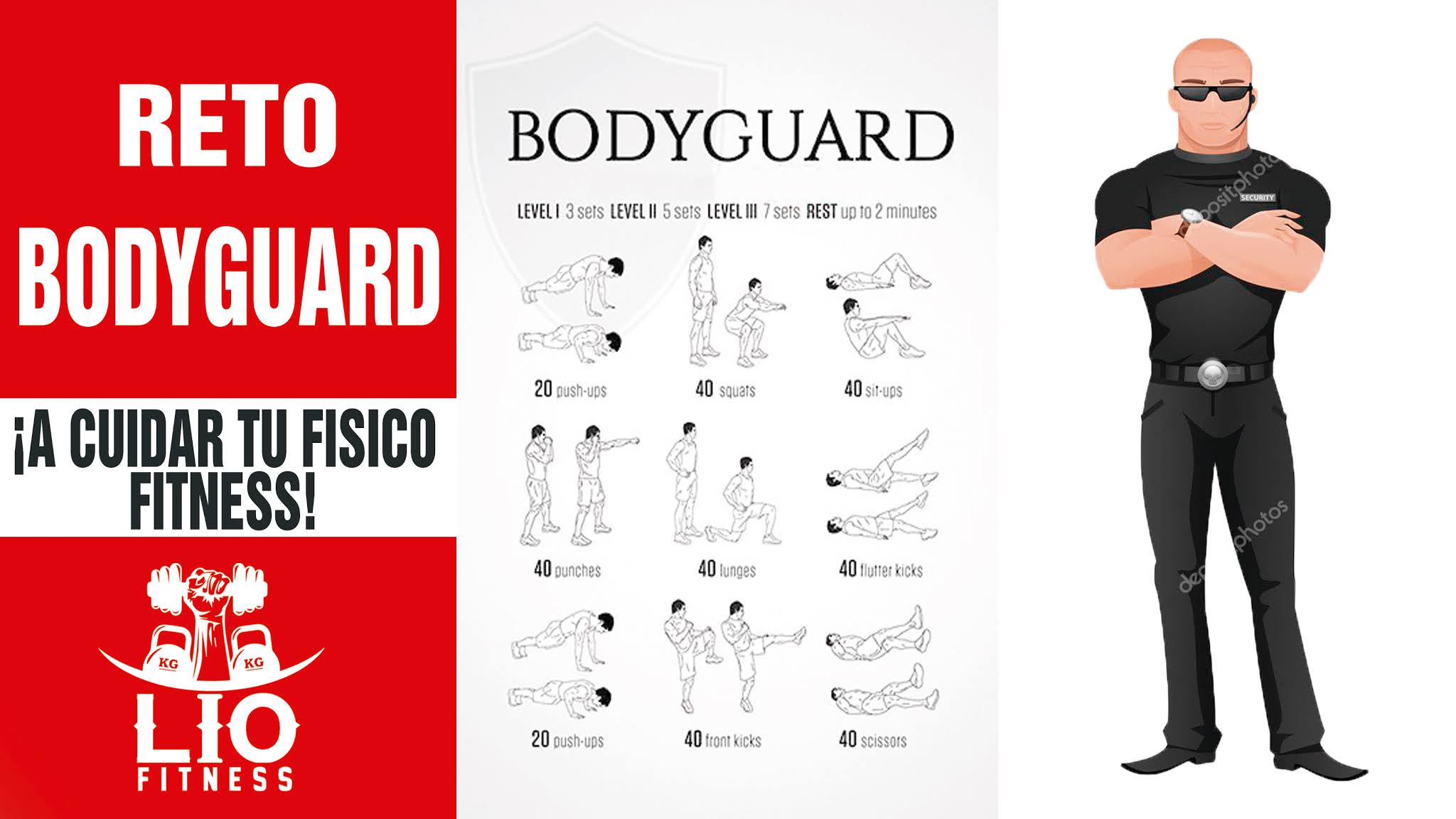 🥇 RETO BODYGUARD ¡A CUIDAR TU FISICO FITNESS!