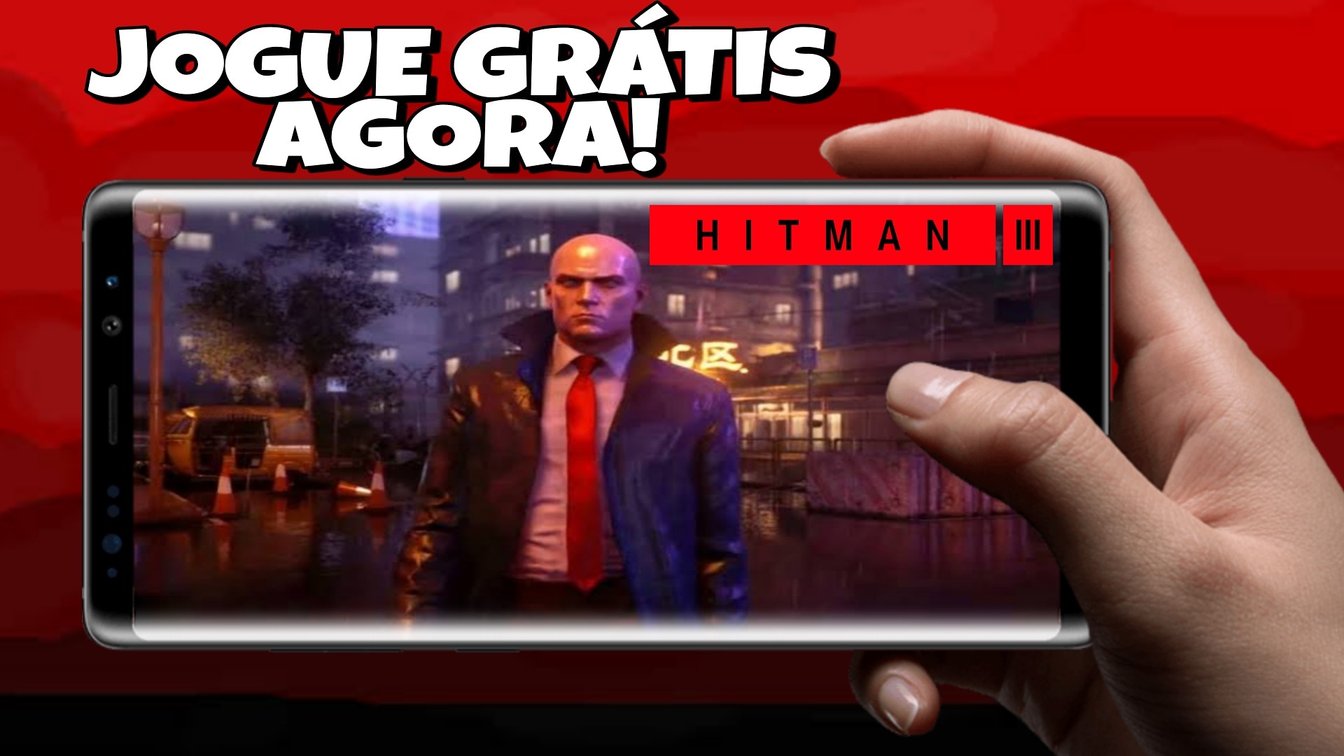 JOGANDO Hitman 3 VERSÃO de PC no CELULAR ANDROID