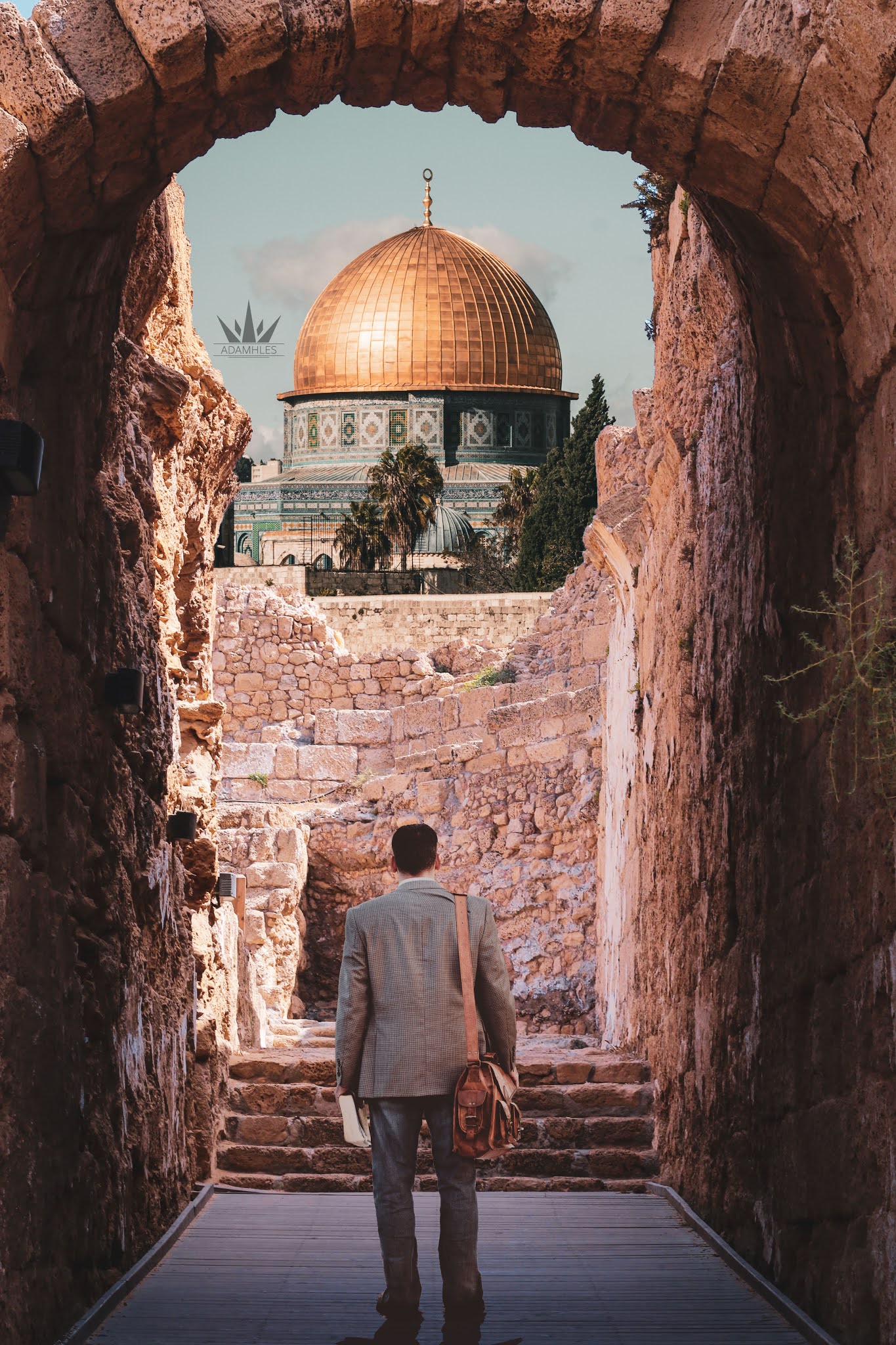 خلفية رائعة لمدينة القدس اجمل خلفيات المسجد الاقصى  بجودة عالية 4k