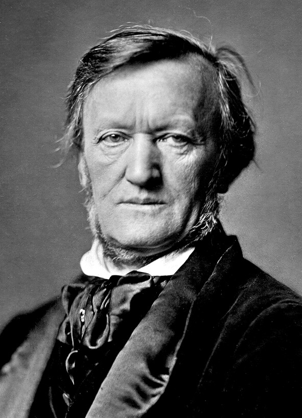 El compositor alemán Richard Wagner 18131883 tocando el piano en la  música de Das Rheingold El Oro del Rin Prólogo La primera de las  cuatro óperas que componen el ciclo Der Ring