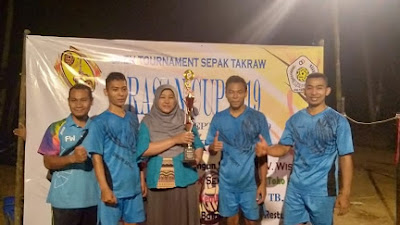 WOW !! Pertama, Turnamen Sepak Takraw "PRASAN CUP 2019" Prapaglor diikuti 68 Team