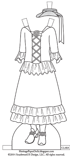 historical paper dolls