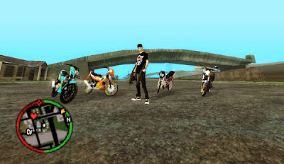 MOD Motor Drag Satria Pack | GTAind - Mod GTA Indonesia
