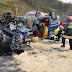 ACIDENTE - Um ferido grave em capotamento de carrinha no IP3