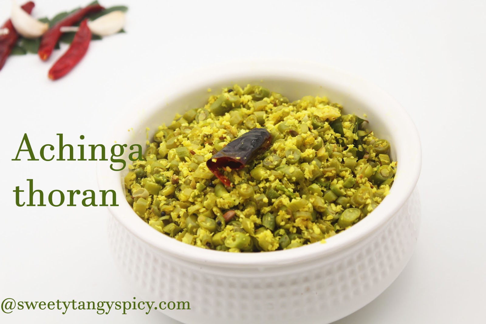 Sweety Tangy Spicy Achinga Thoran Or Achinga Payar Thoran Kerala Style Long Beans Stir Fry