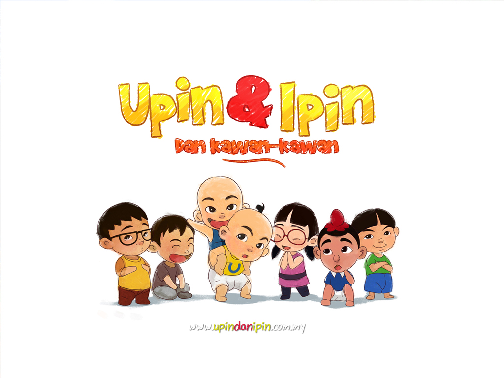  Gambar  Lucu Bergerak Upin  Ipin  Terlengkap Display 