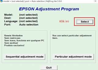 Resetter Printer Epson L220