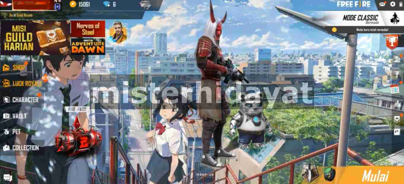 Cara Mengganti Background Lobby Free Fire Tanpa Aplikasi