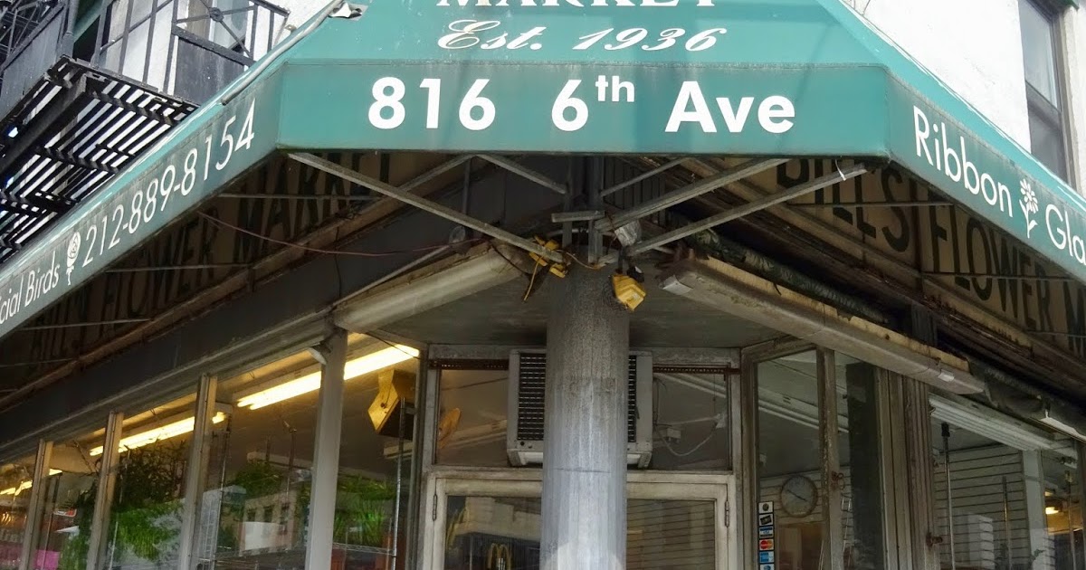 Jeremiah's Vanishing New York Bill's Flower Market