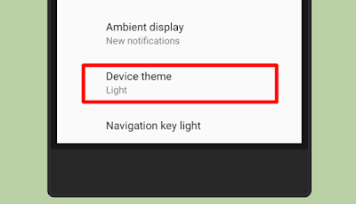 Cara Mengaktifkan Android 9 Dark Mode