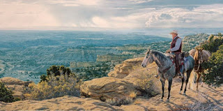 pinturas-oeste-fabulosos-cuadros caballos-vaqueros-oeste-pinturas