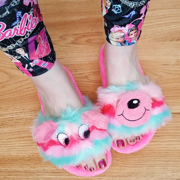 wearing Irregular Choice Baby Bear