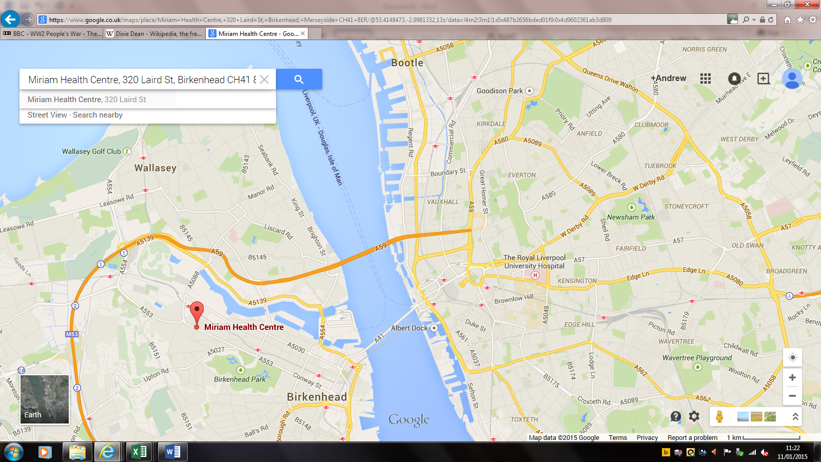 Blitz Incidents Birkenhead, Laird Street 12th March 1941