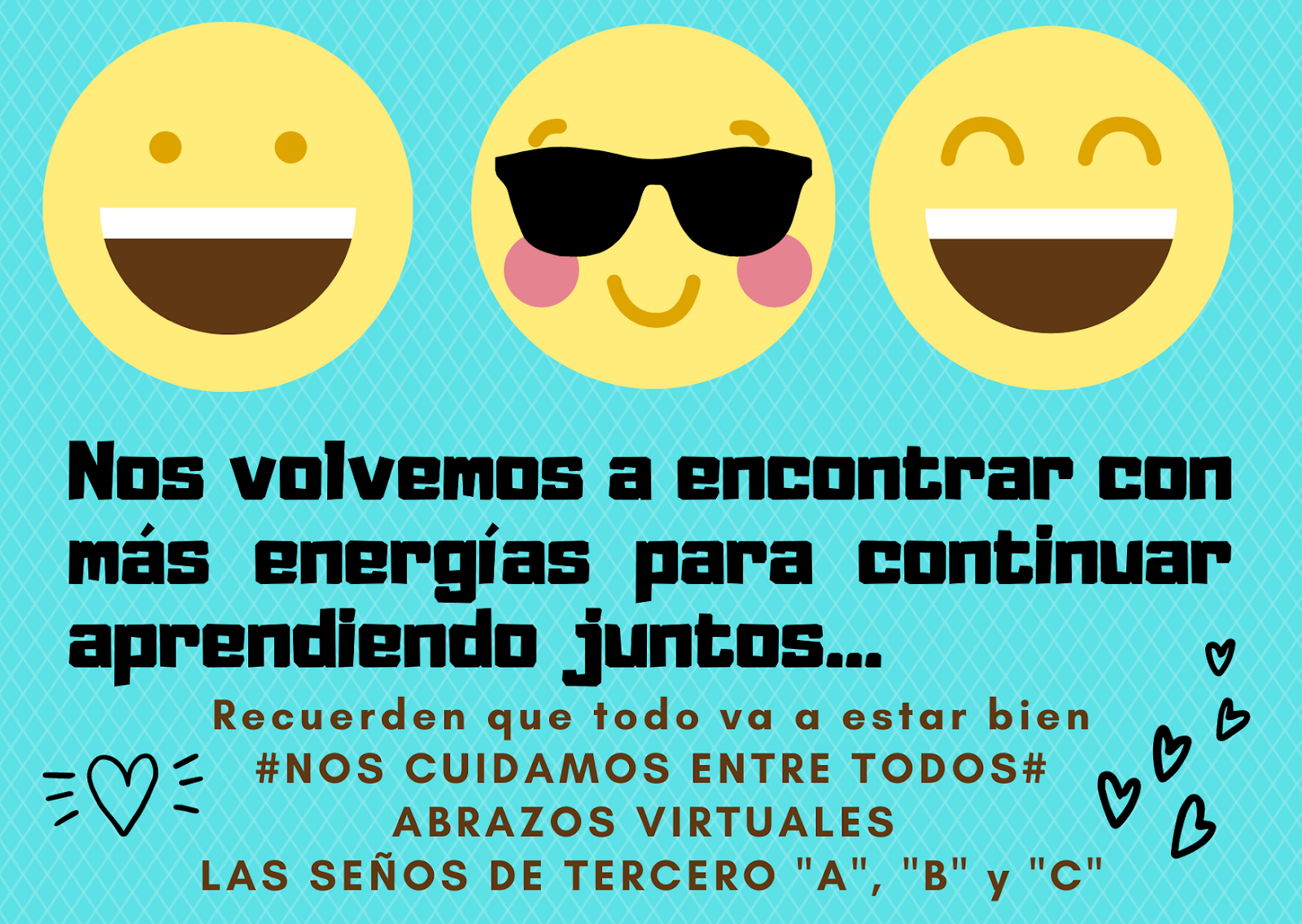 Tercero 2020 ¡Nos volvemos a encontrar!