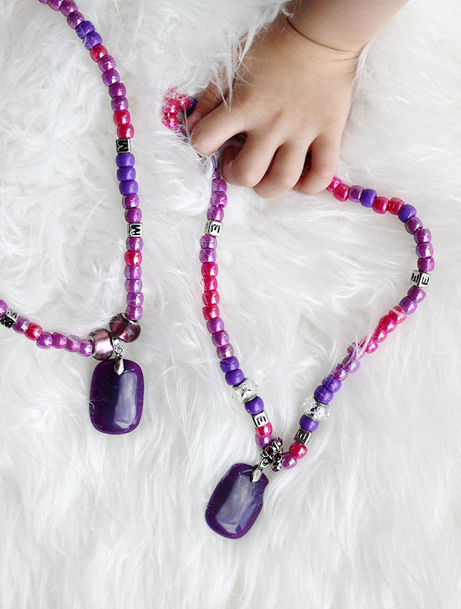 DIY Personalized Sofia the First Amulet Necklace