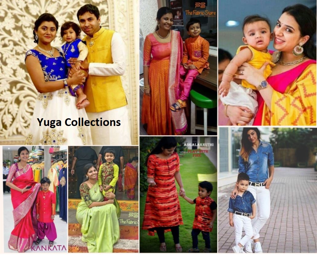 mom and baby traditional dresses