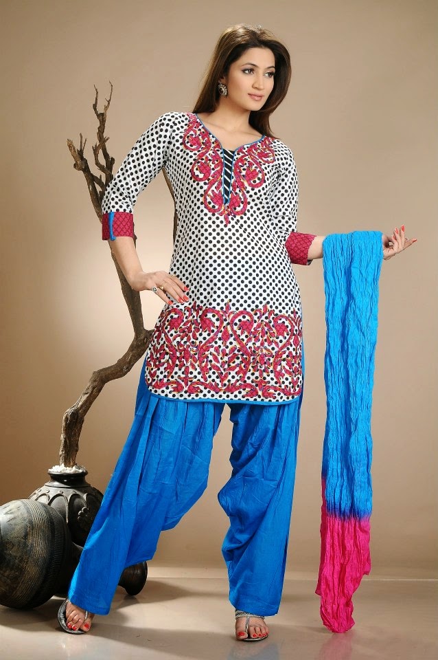 Punjab Trip: Latest Trendy Punjabi Suits for Women 2015