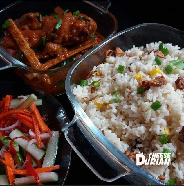 Resepi Nasi Jagung Dengan Ayam Masak Merah Masakan Special Dari Air Tangan Mak Durian Cheese Resepi Nasi Jagung Dengan Ayam Masak Merah Masakan Special Dari Air Tangan Mak Durian Cheese