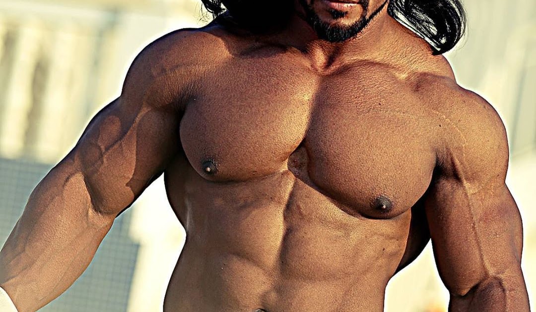Индийский бодибилдер Sangram Chougule