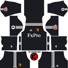 Watford F.C. Kits 2017/2018 - Dream League Soccer