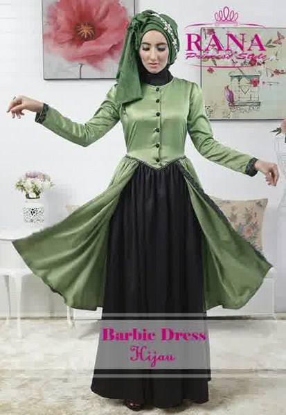 Gambar Model  Baju  Muslim  Gaun Wanita  untuk Pesta 