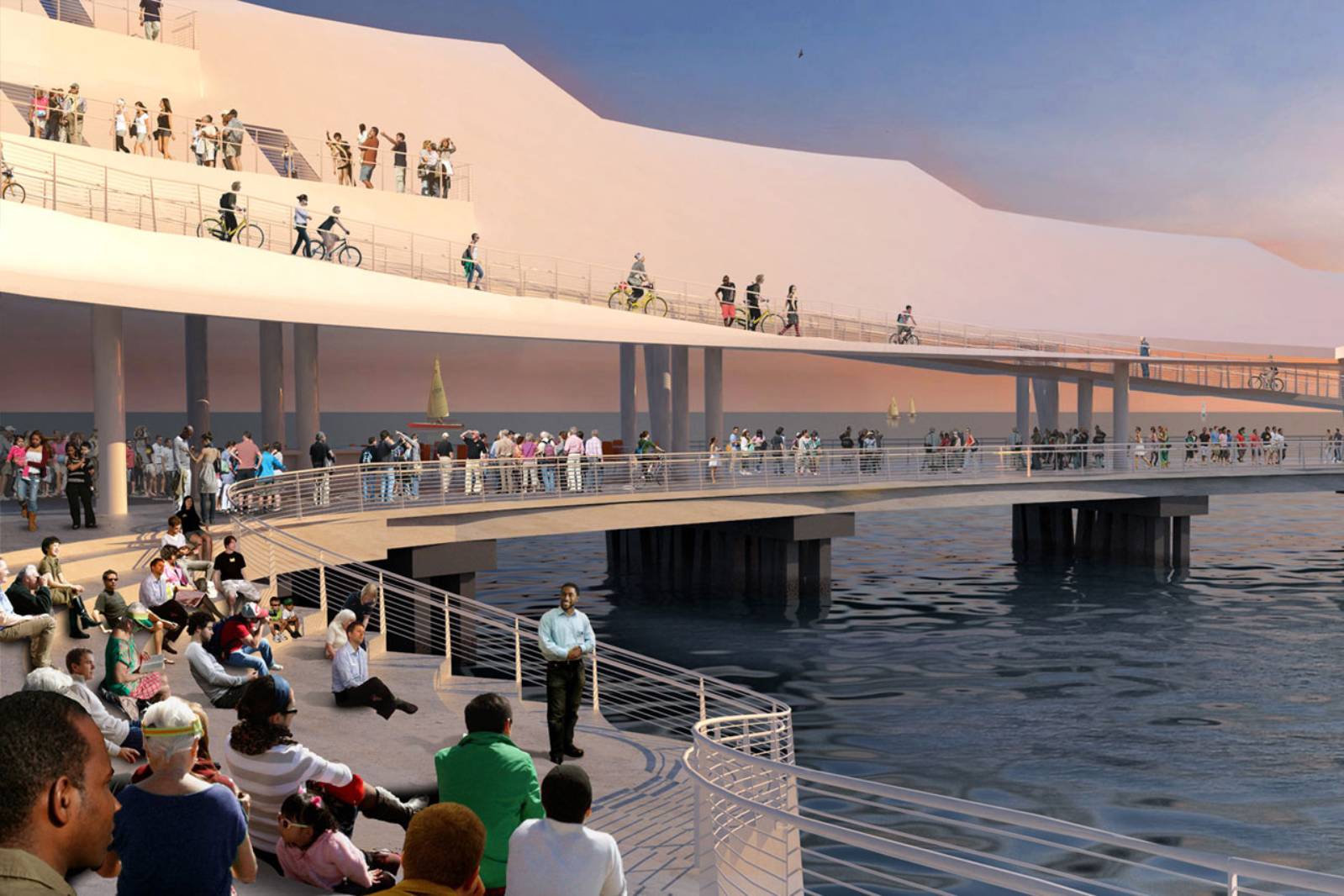 2020 ArquiNotas: Muelle de ST. PETERSBURG por Michael Maltzan Arquitectura