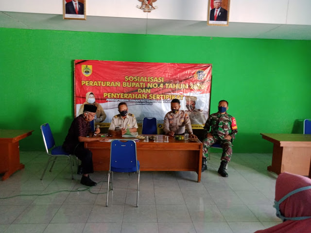 95 Sertifikat PTSL Desa Galeh Dibagikan 95 Sertifikat PTSL Desa Galeh Dibagikan