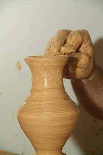 Pottery art in Egypt