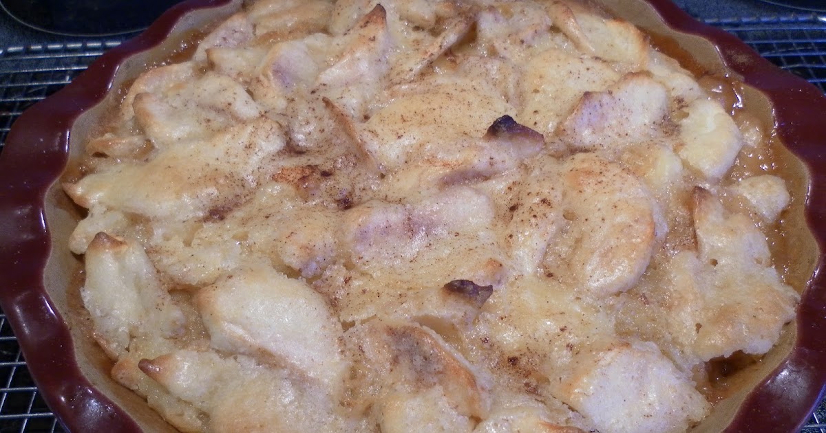 Nine for Dinner No Crust Apple Pie