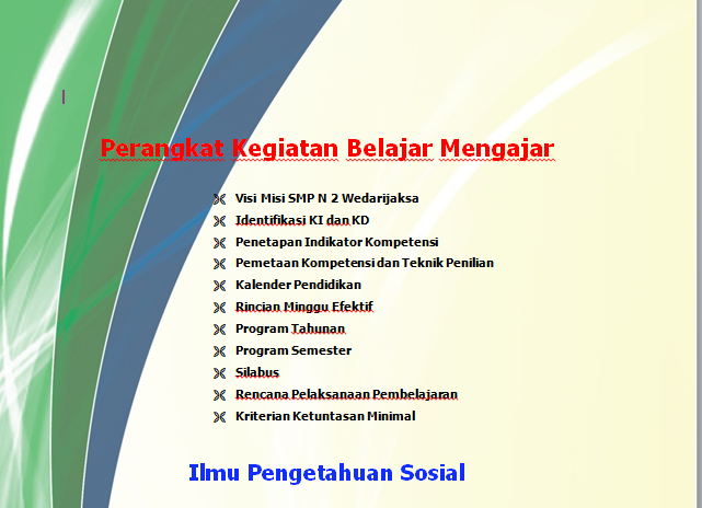 Rpp Ips Kelas 9 Tatap Muka Sem Gasal 2020 2021 Edukasi Ips