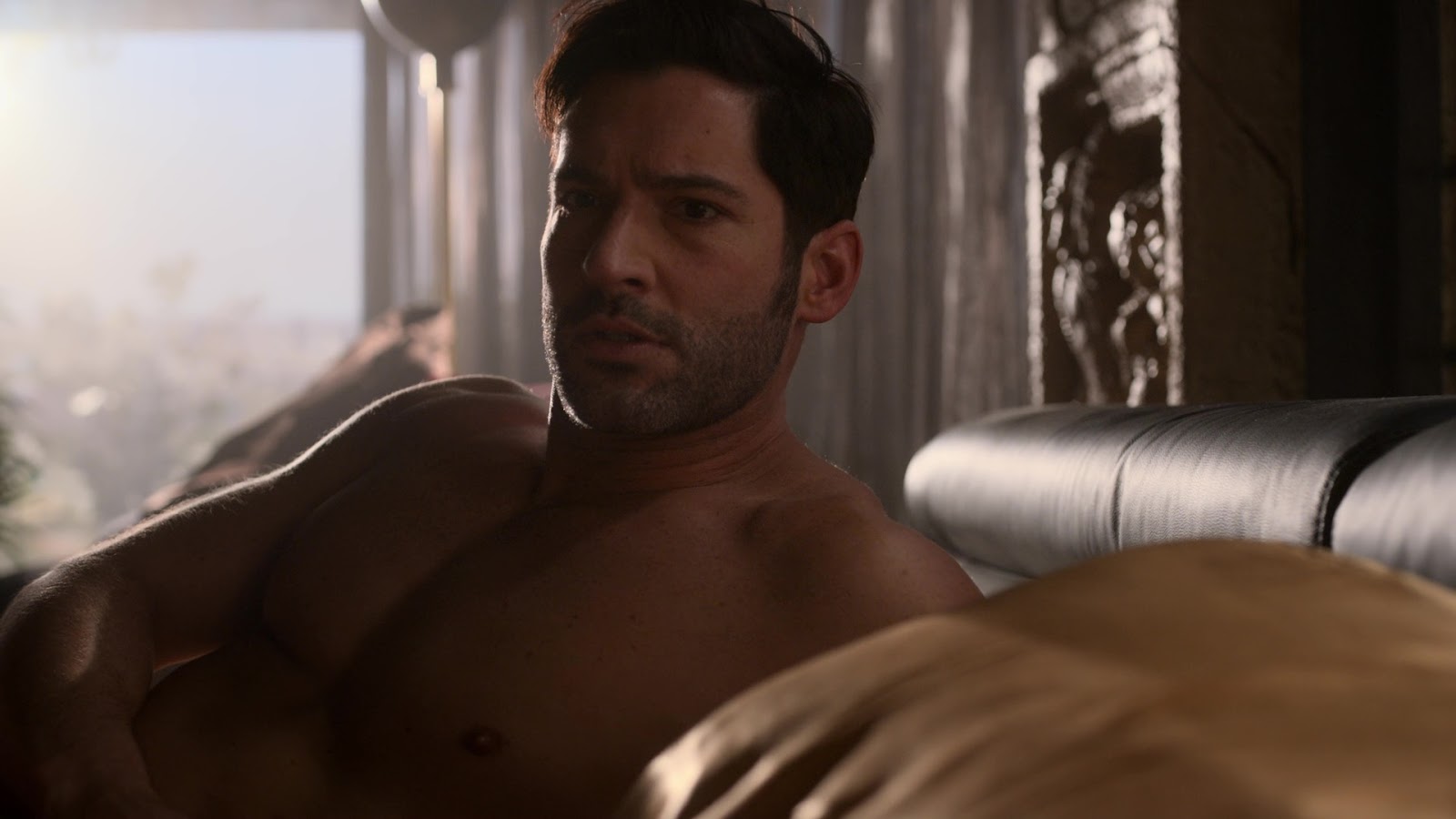 Tom Ellis Shirtless.