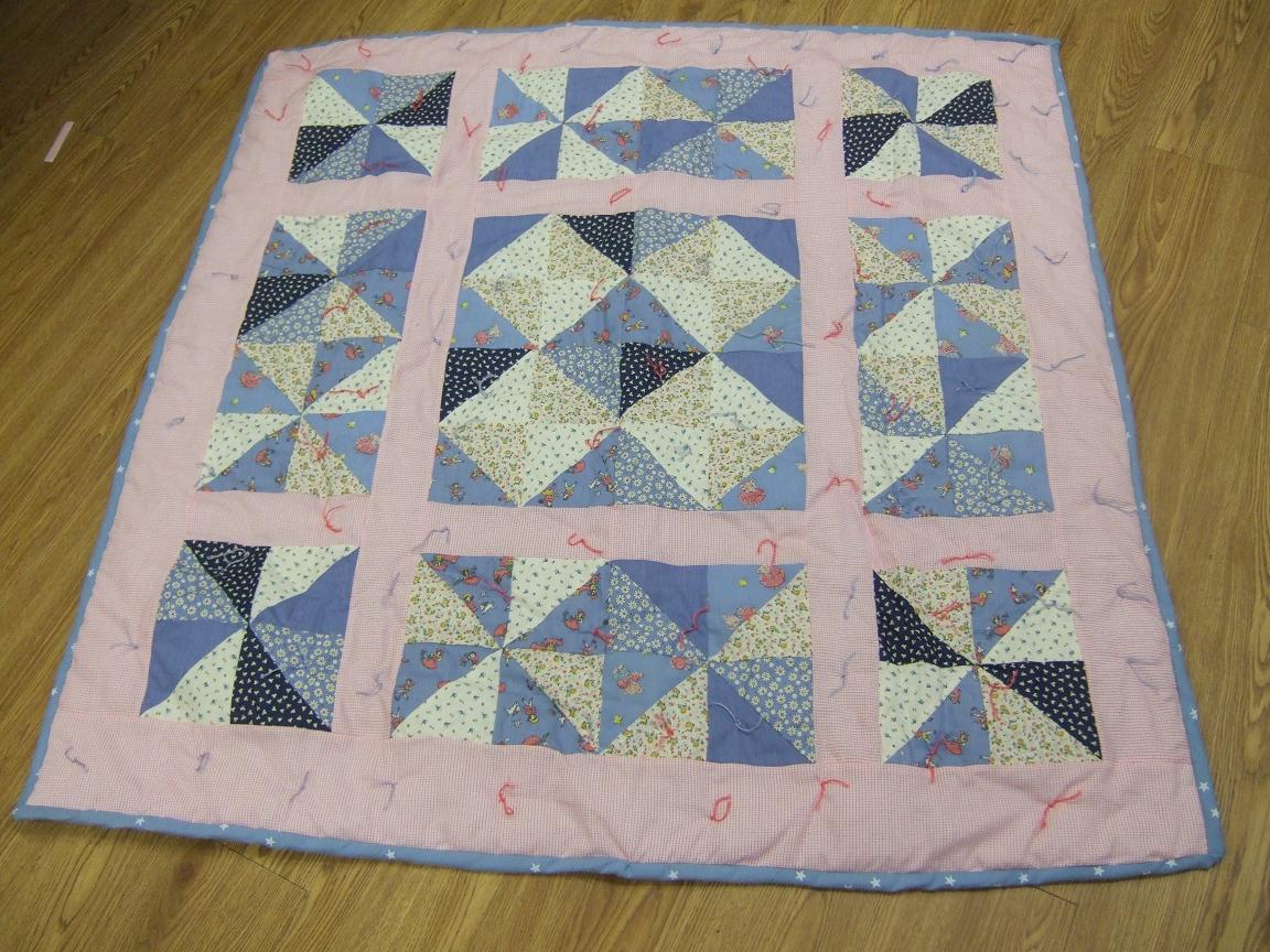 One More Quilt Another Comfy Baby Quilt Done