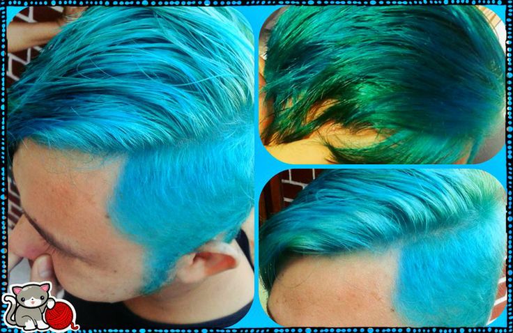 6. Blue Hair Color for Dark Hair Men - wide 5