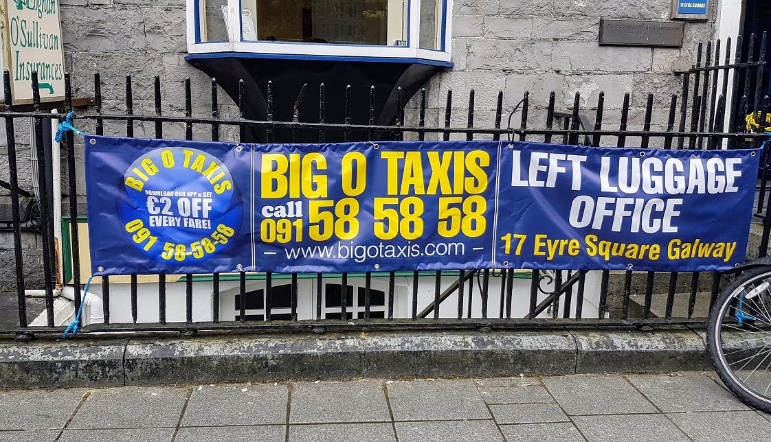 GalwayTransport.info Left Luggage services in Galway