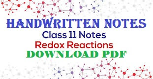 Redox Reaction Class Notes for IIT JEE
