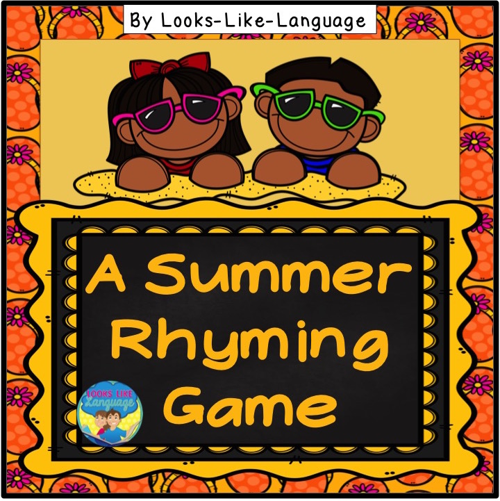 Summer Rhymes Freebie 1 Classroom Freebies