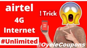 Airtel free 10gb internet trick