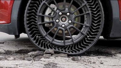 Donline's Blog: Michelin and GM unveil airless tires for a puncture ...