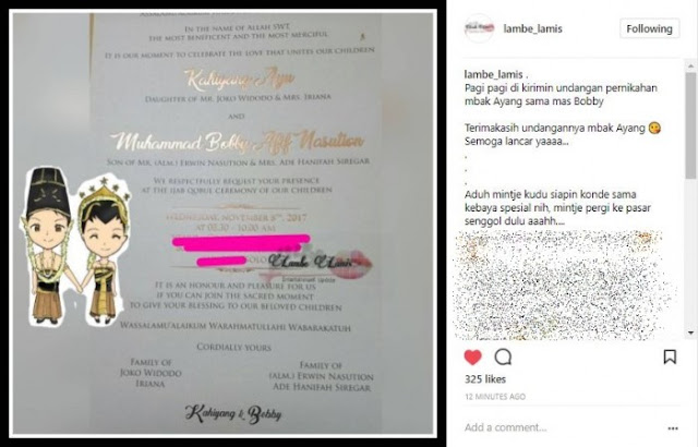 3 Fakta ini Buktikan Kesederhanaan Pernikahan Kahiyang-Bobby Meski Menuai Banyak Kritikan