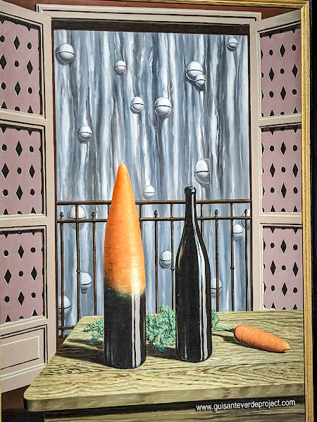 Magritte 'La Explicación', por El Guisante Verde Project