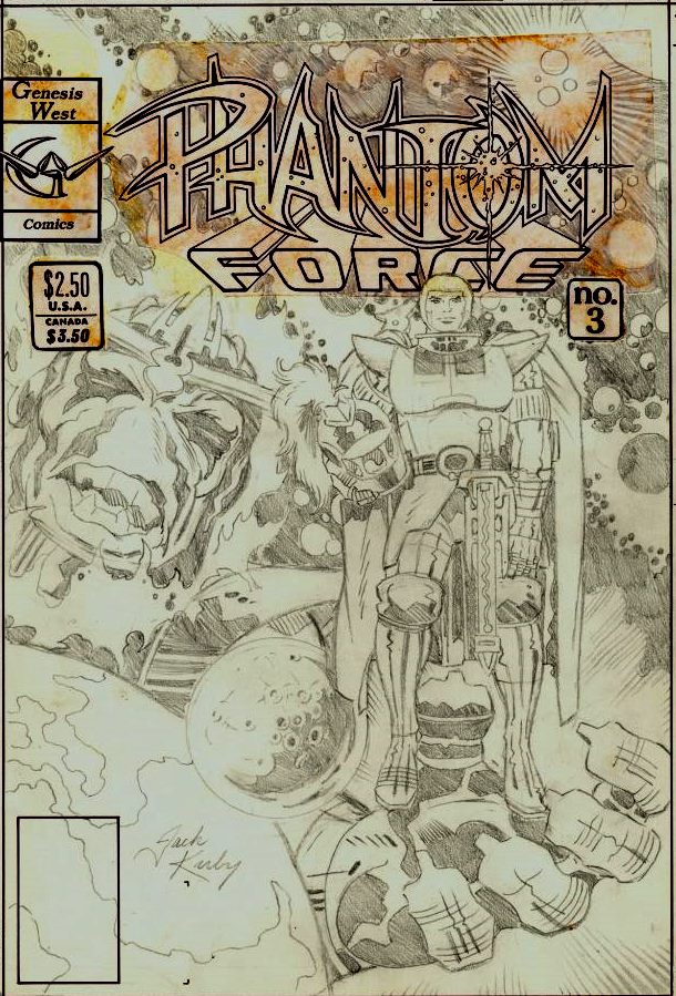 Cap'n's Comics: Phantom Force by Jack Kirby